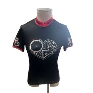 Verge race fit I love cycling medium tee